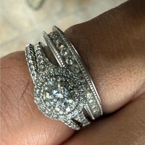 Diamond Cluster Ring 0.60 ctw